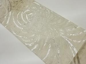 乱菊模様織出し袋帯